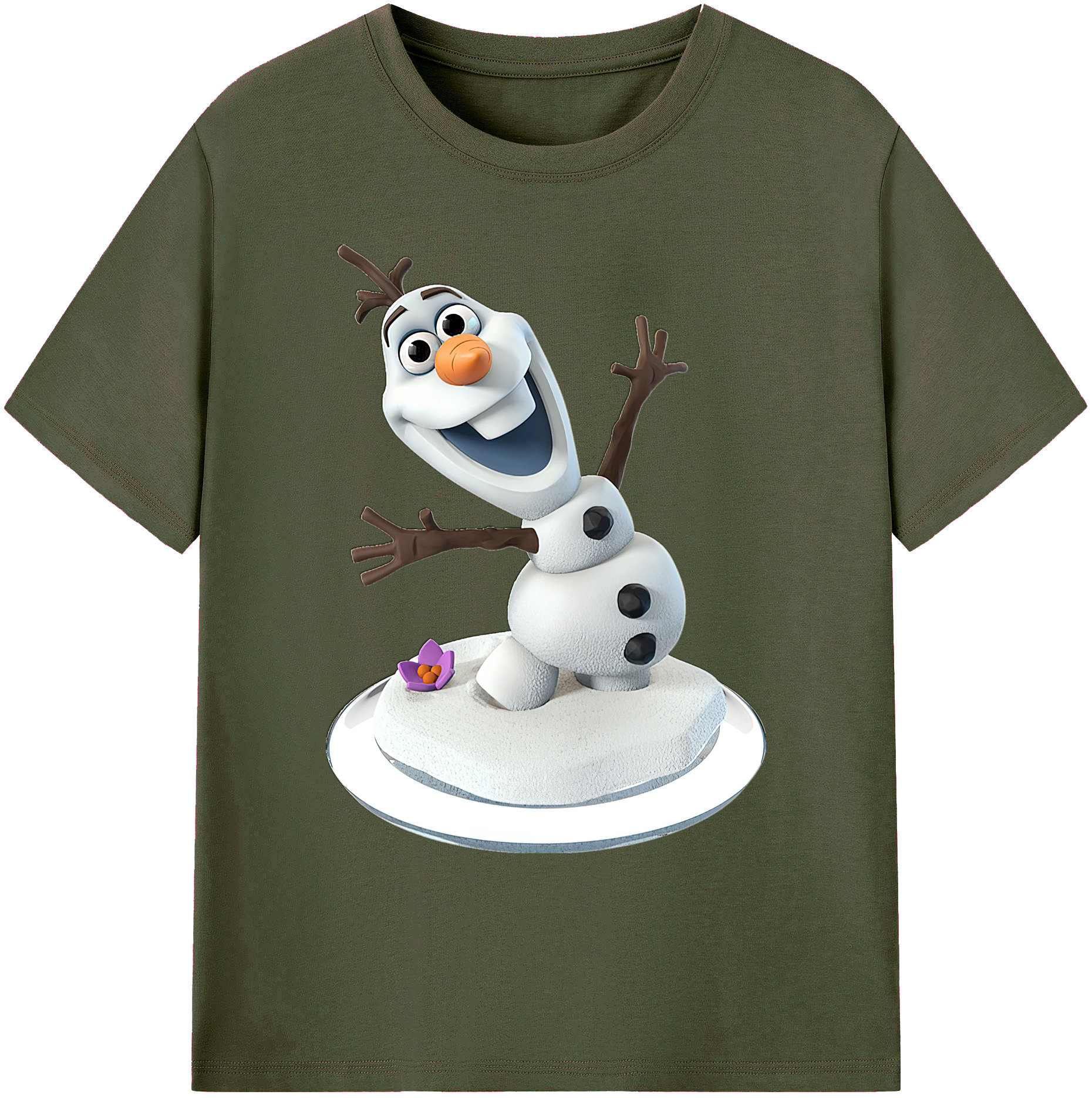 （画像用） アナと雪の女王 アンナ エルサ Frozen Anna Elsa 綿100％ メンズ半袖Tシャツ｜肌触りやわらか＆通気性